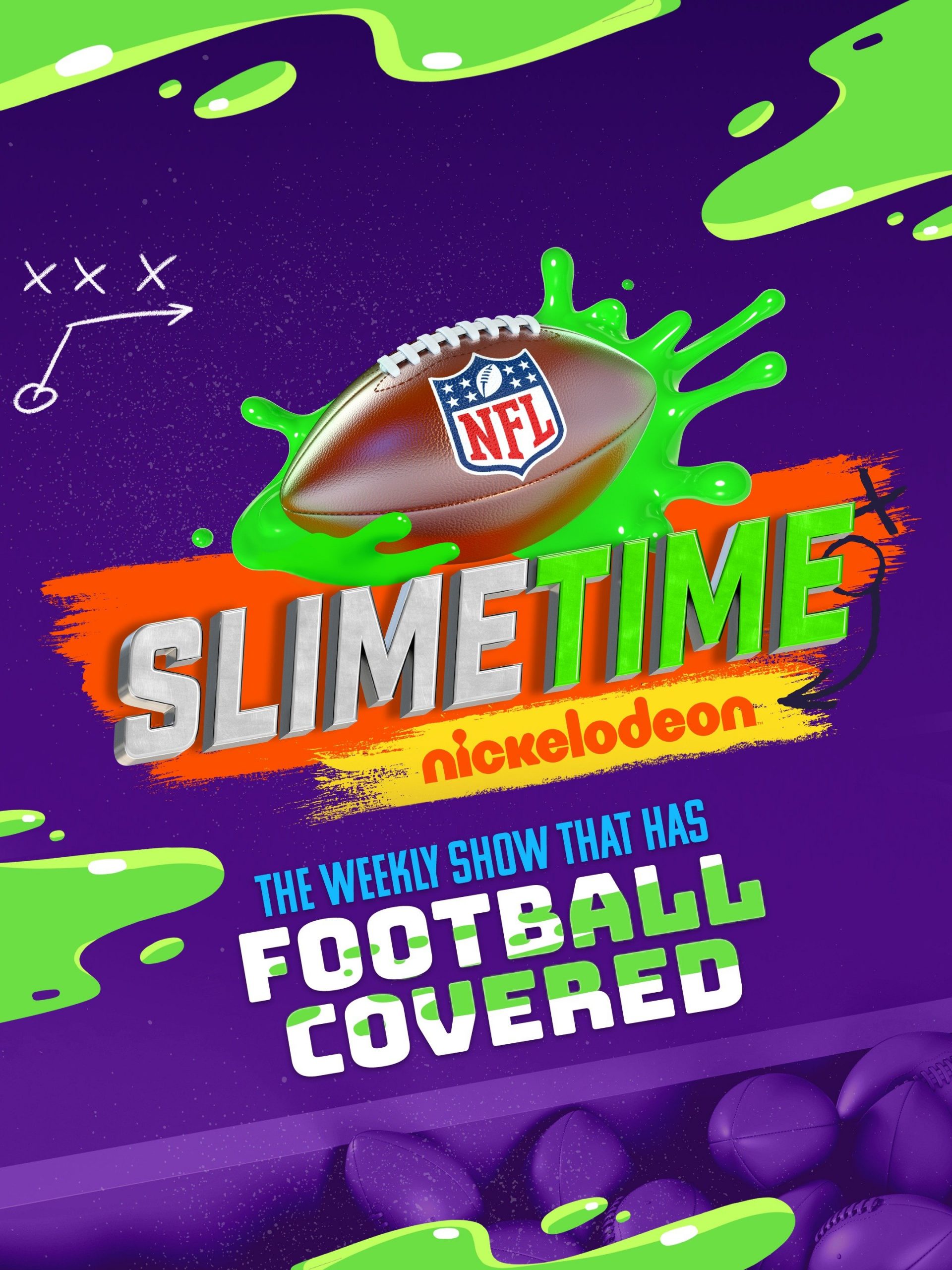 NFL Slimetime "Week 21" S3E21 January 24 2024 on Nickelodeon TV Regular