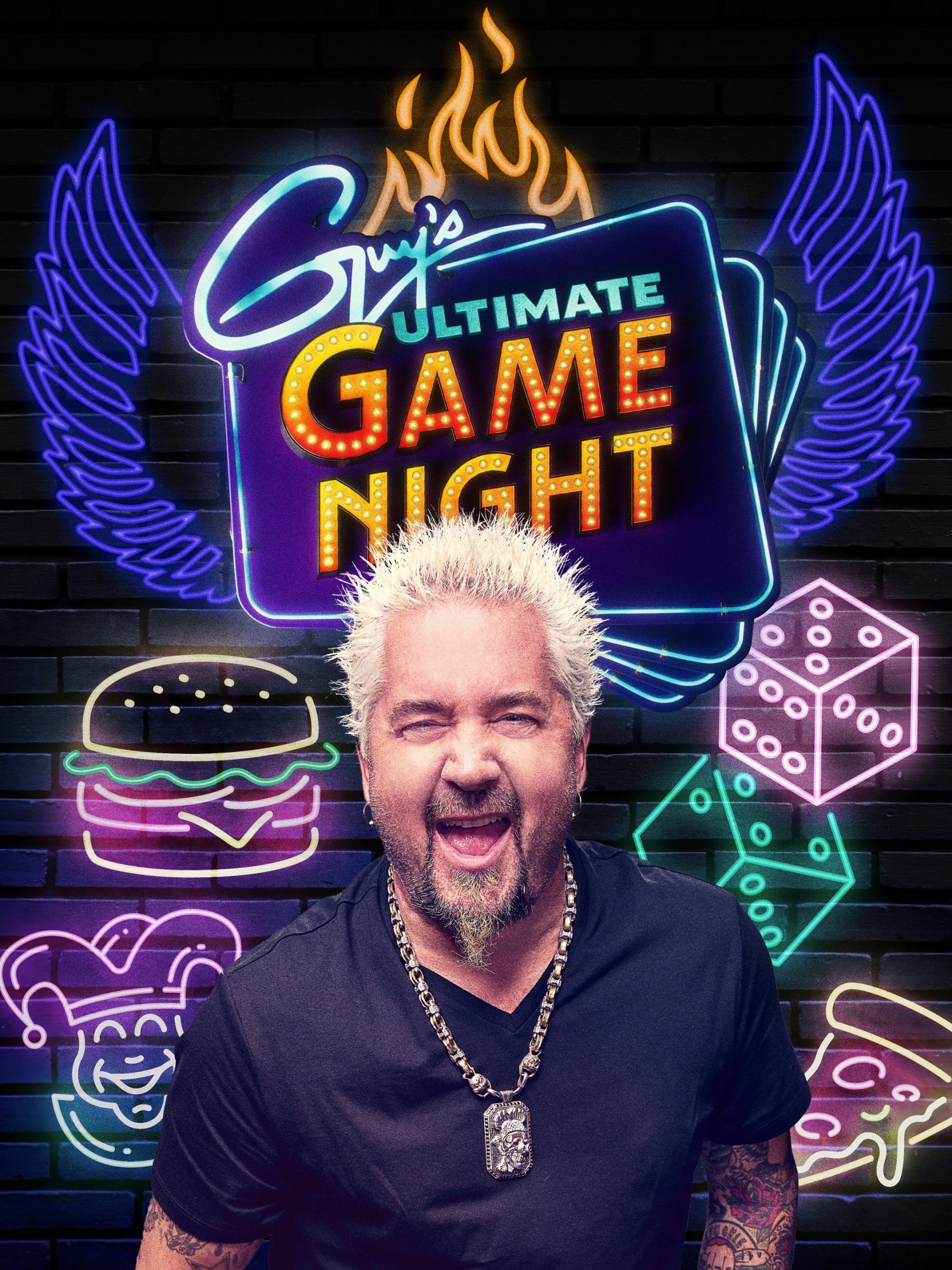 Guy's Ultimate Game Night S1E10 11/2/22 Guy’s Ultimate Game Night S1E10 11/2/22 “Chefs Shakes n’ Charades” on Food Network