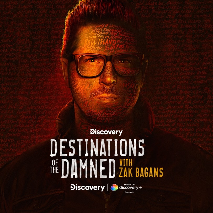 Destinations of the Damned with Zak Bagans “Unholy Ground” S1E6 August 23 2025 on Travel