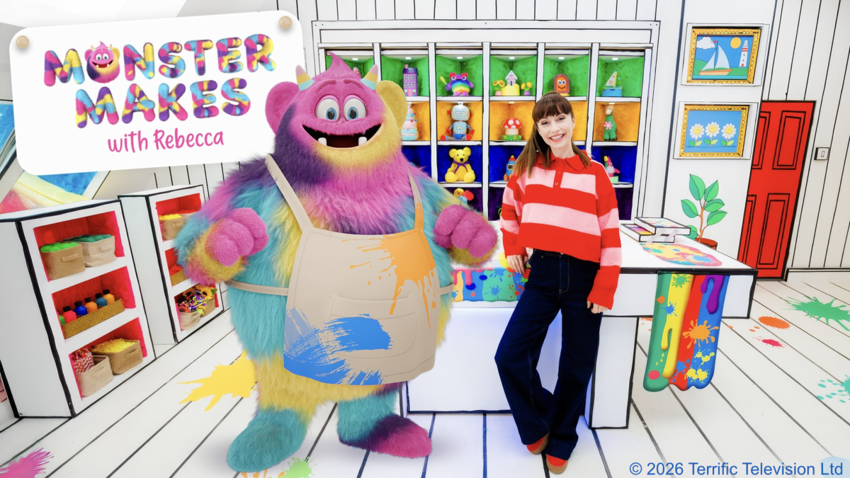 Monster Makes “Dusty, Old Box” S1E5 20 March 2026 on CBeebies