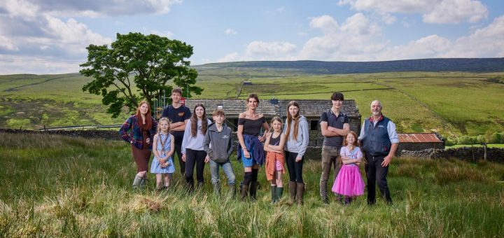 Our Farm Next Door Amanda Clive and Kids