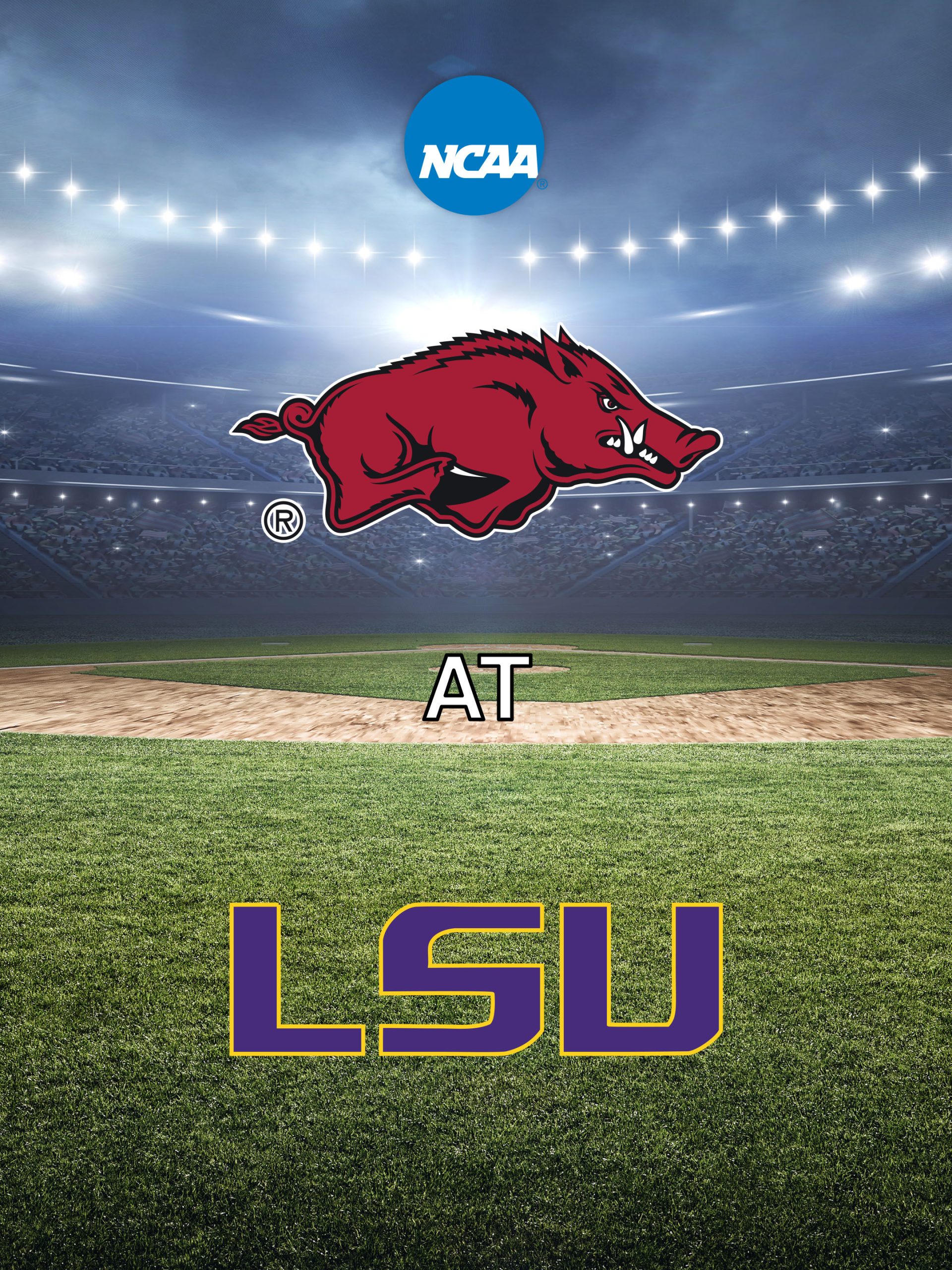 College Baseball "NCAA Tournament: Tennessee at Arkansas" June 7 2025 on ESPN 1 College Baseball “NCAA Tournament: Tennessee at Arkansas” June 7 2025 on ESPN