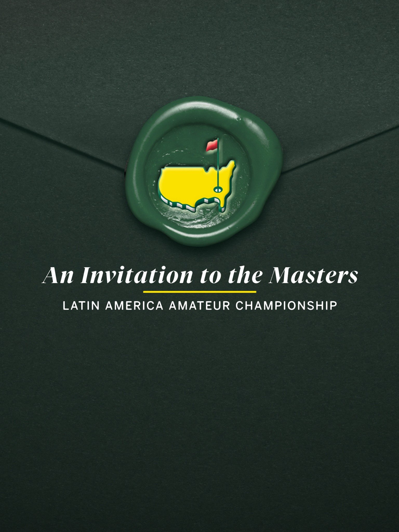 An Invitation to The Masters An Invitation to The Masters “Asia-Pacific Amateur Championship” April 9 2023 on CBS