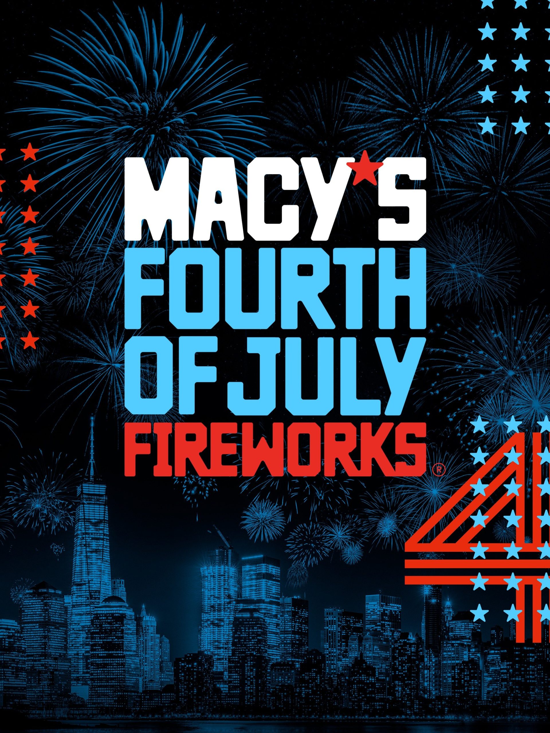 Macy's 4th of July Fireworks Spectacular July 4 2025 on NBC TV Regular