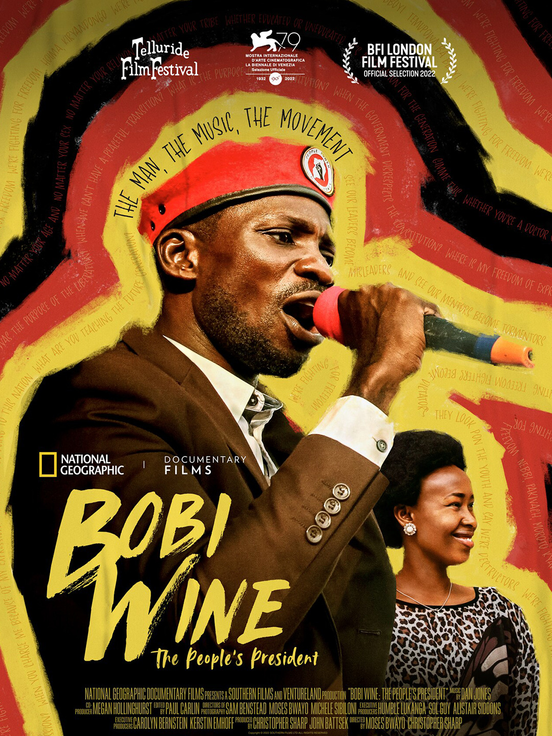 Bobi Wine: The People's President October 5 2023 on National Geographic 1 Bobi Wine: The People’s President October 5 2023 on National Geographic