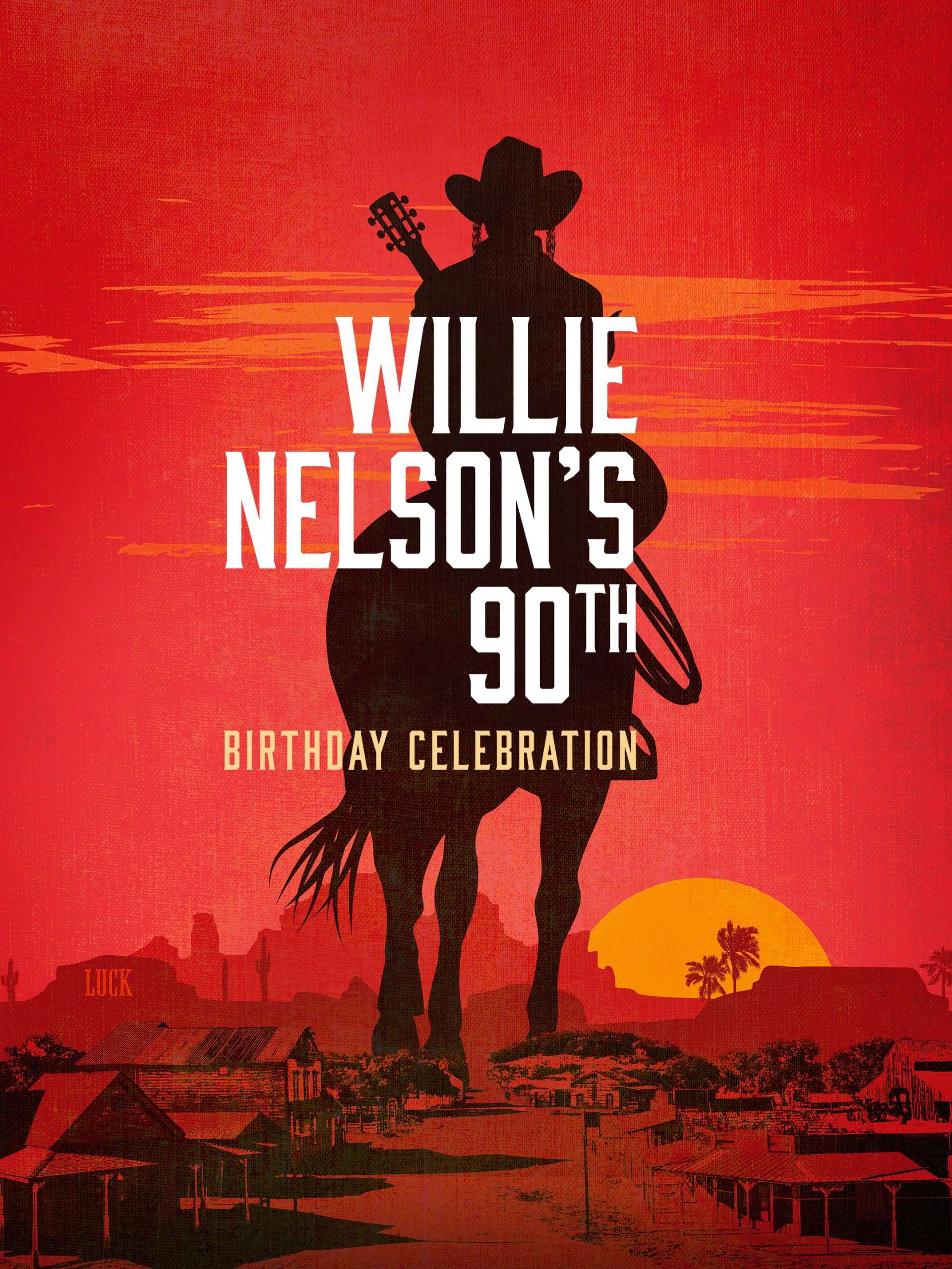 Willie Nelson’s 90th Birthday Celebration  December 17 2023 on CBS