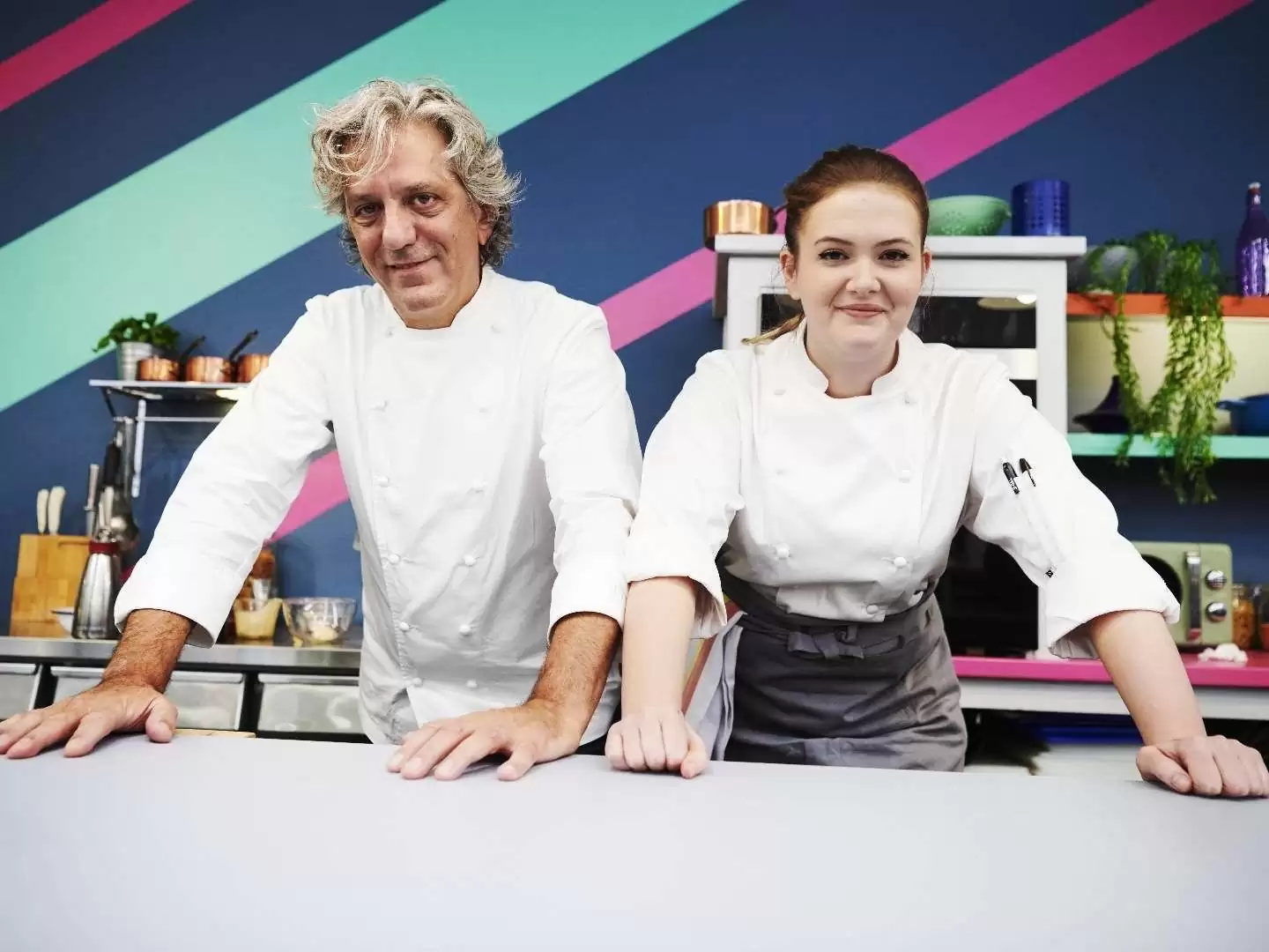 Celeb Cooking School S2E1 8 January 2024 on E4 1 Celeb Cooking School S2E1 8 January 2024 on E4