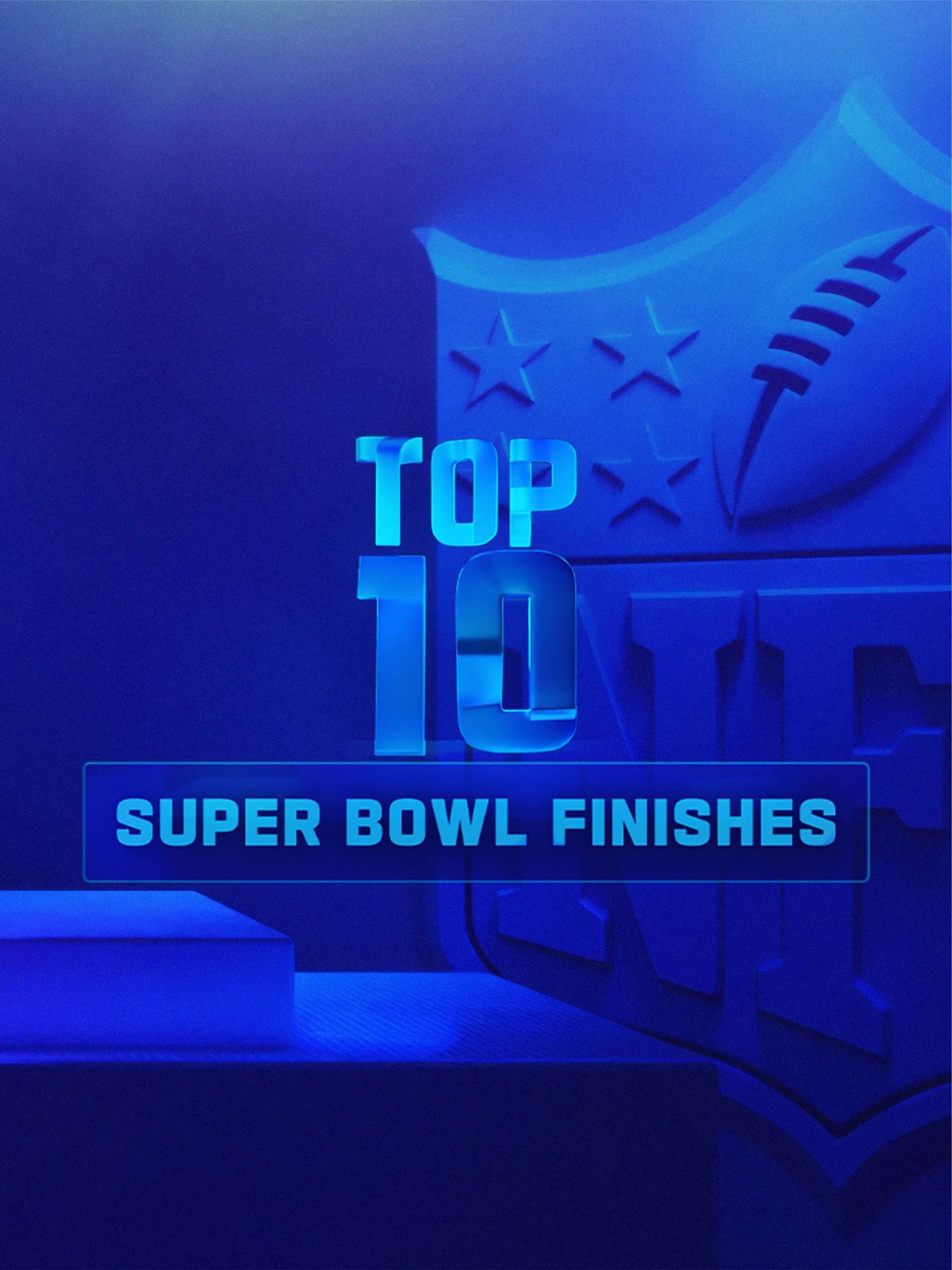 Top 10 "Super Bowl Finishes" February 3 2024 on FOX TV Regular