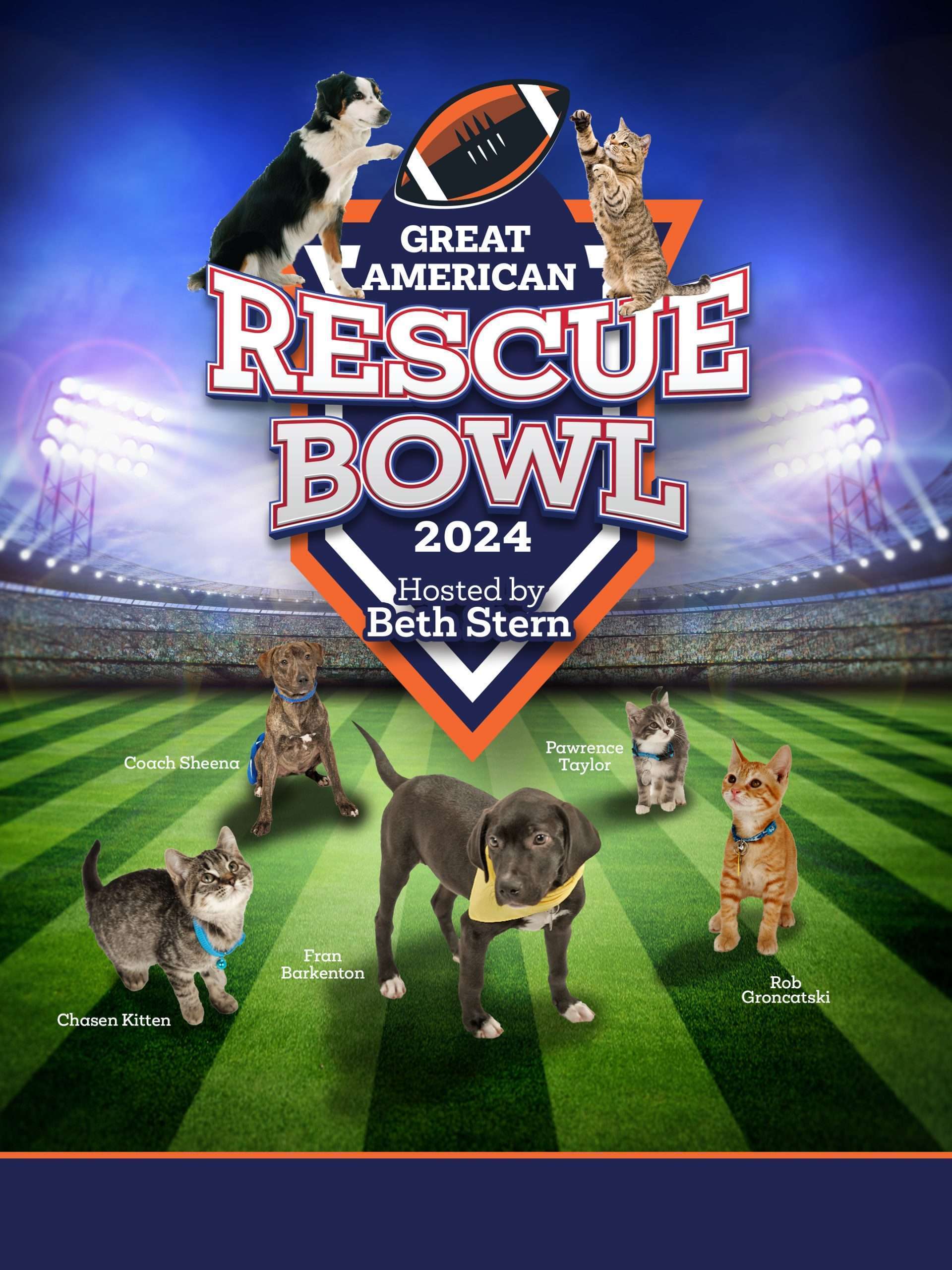 Great American Rescue Bowl 2024 February 11 2024 on GFAM TV Regular