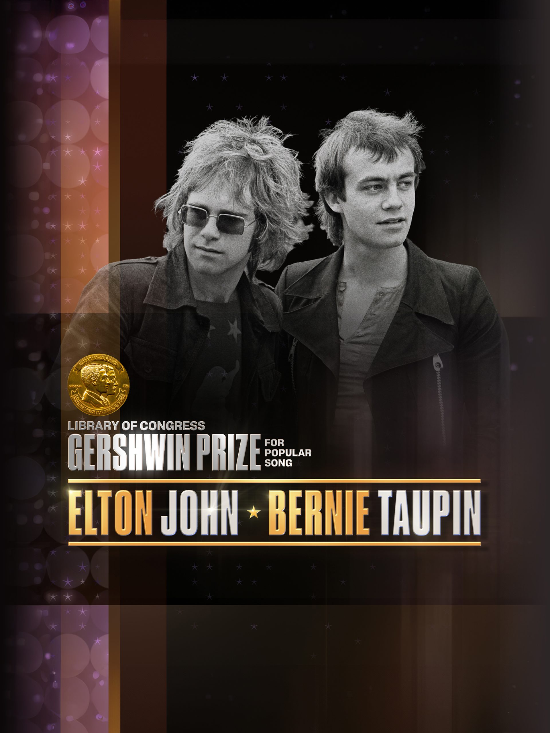 Elton John & Bernie Taupin The Library of Congress Gershwin Prize for