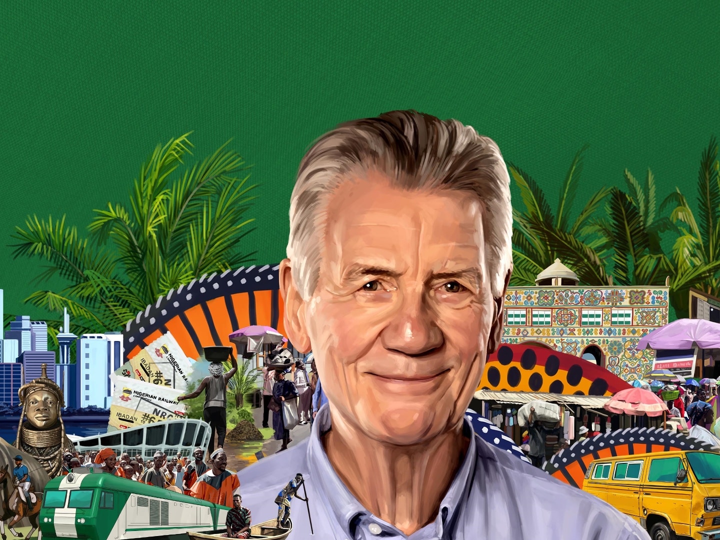 Michael Palin In Nigeria S1E3 30 April 2024 on Channel 5