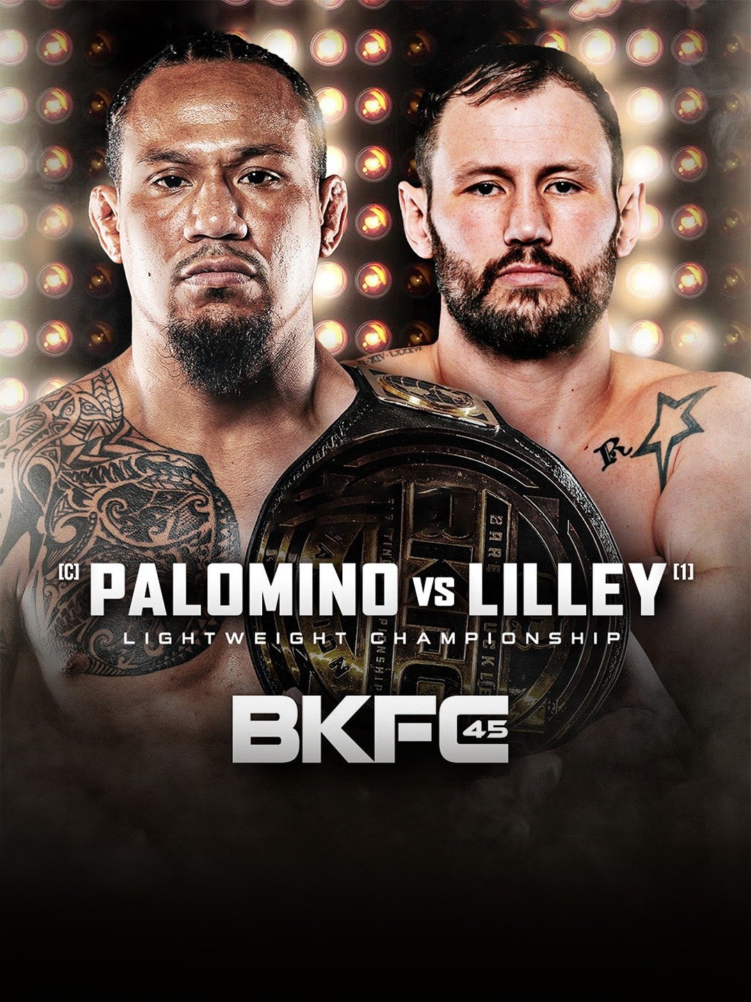 BKFC 45: Palomino vs. Lilley  August 16 2024 on AXS TV
