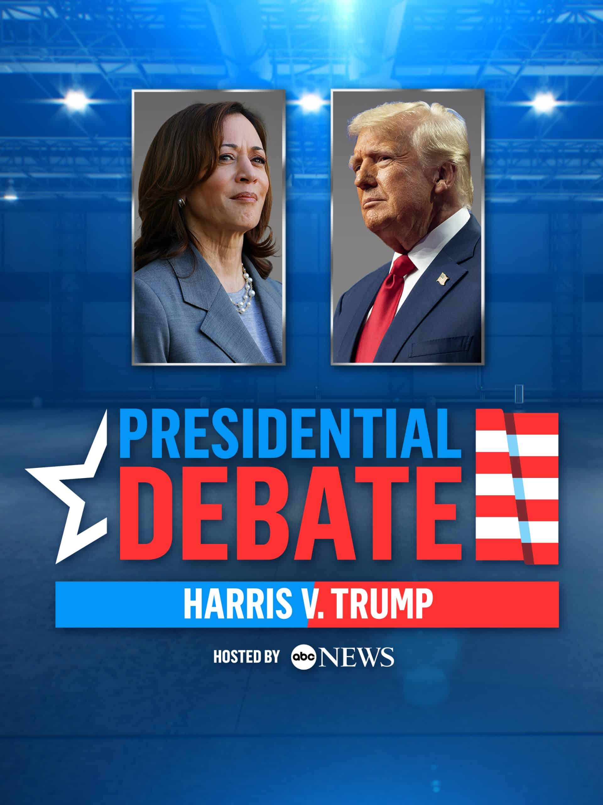 Presidential Debate: Harris v. Trump Hosted by ABC News  September 10 2024 on NBC
