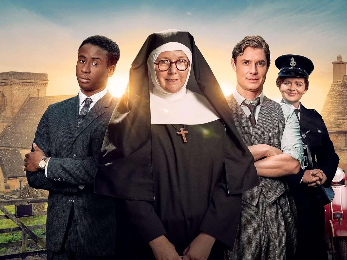 Sister Boniface Mysteries “Biff! Pow! Zap!” S4E1 26 September 2025 on U&Drama