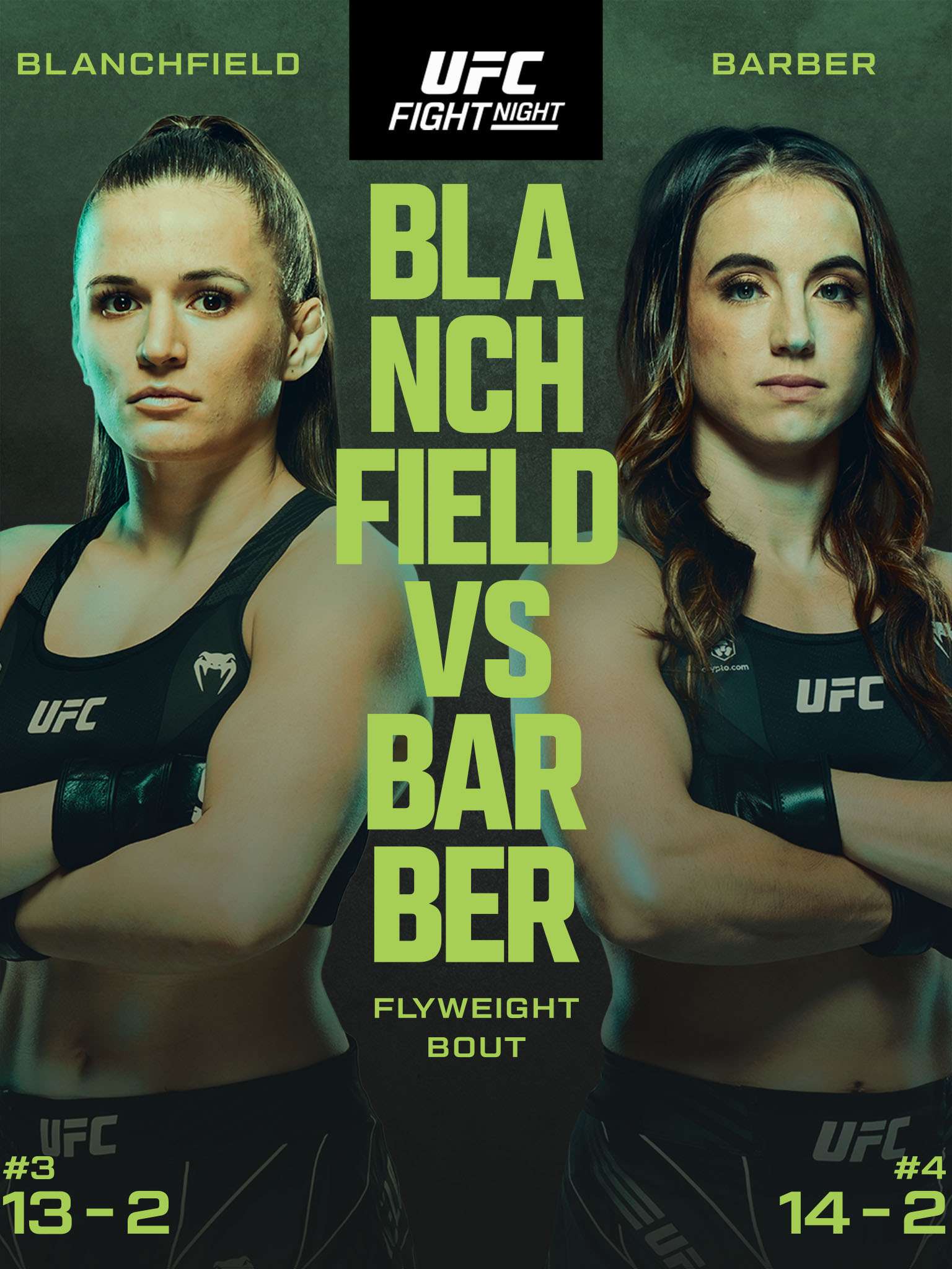 UFC Fight Night: Blanchfield vs. Barber  May 31 2025 on ESPN