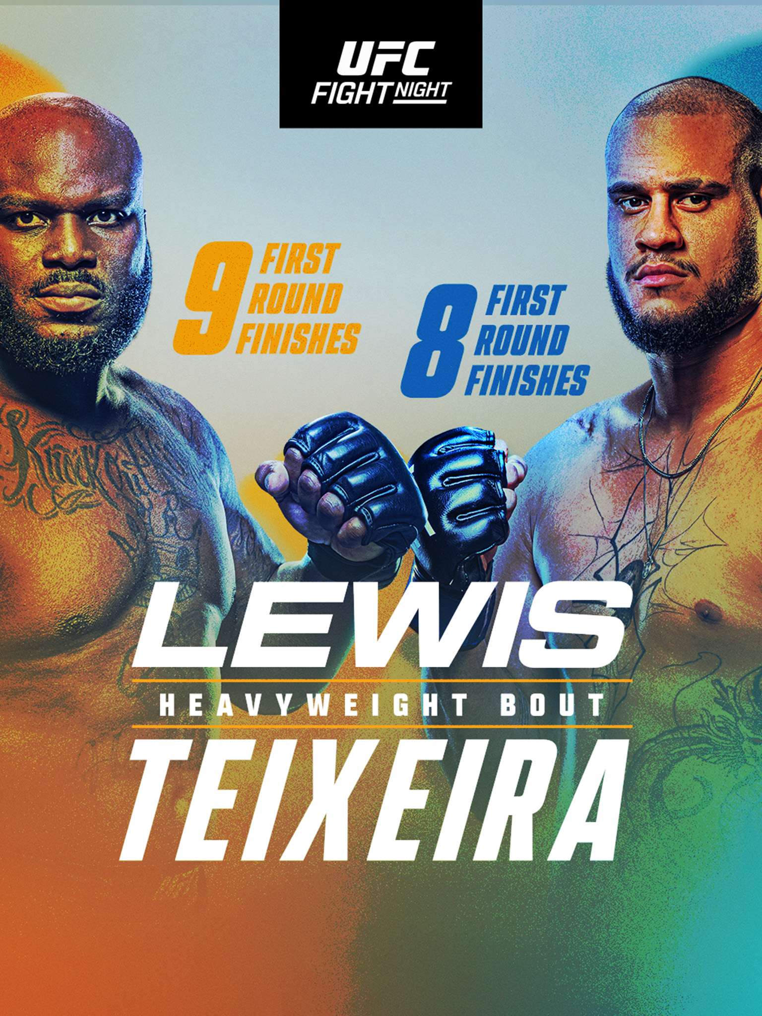 UFC Fight Night: Lewis vs. Teixeira  July 12 2025 on ESPN