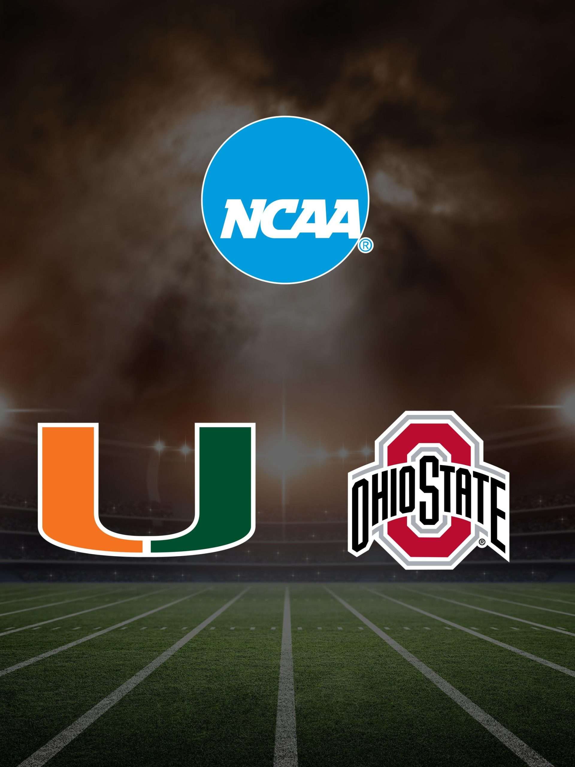 CFP Quarterfinal at the Goodyear Cotton Bowl Classic “Miami vs. Ohio State” December 31 2025 on ESPN