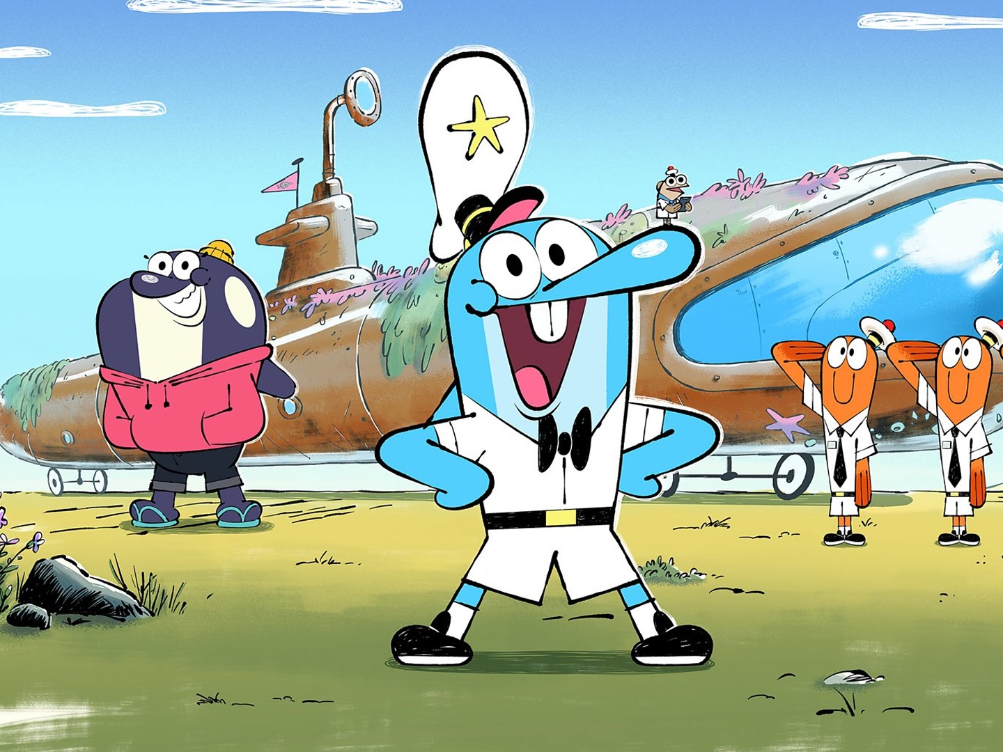 Submarine Jim “Pit Stop” S1E4 16 April 2026 on CBBC